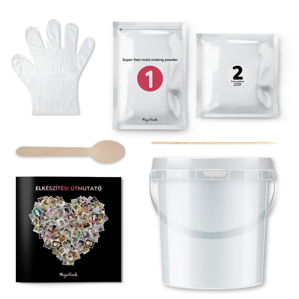 MagicHands. kézszobor készítő készlet - PÁROS