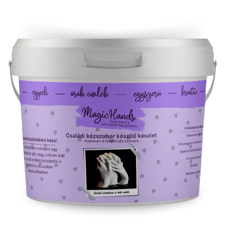 MagicHands. kézszobor készítő készlet - CSALÁDI