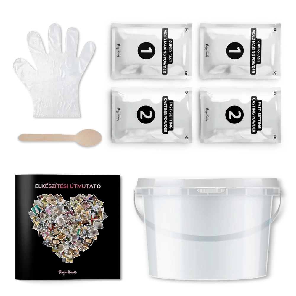 MagicHands. kézszobor készítő készlet - CSALÁDI